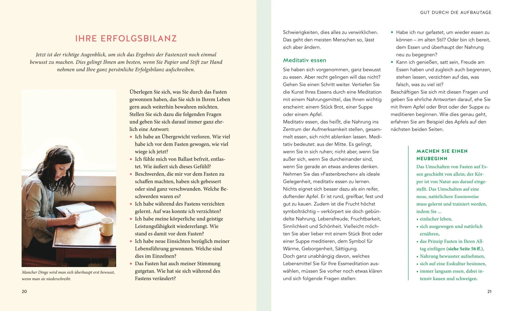 Abbildung von 'Richtig essen nach dem Fasten'