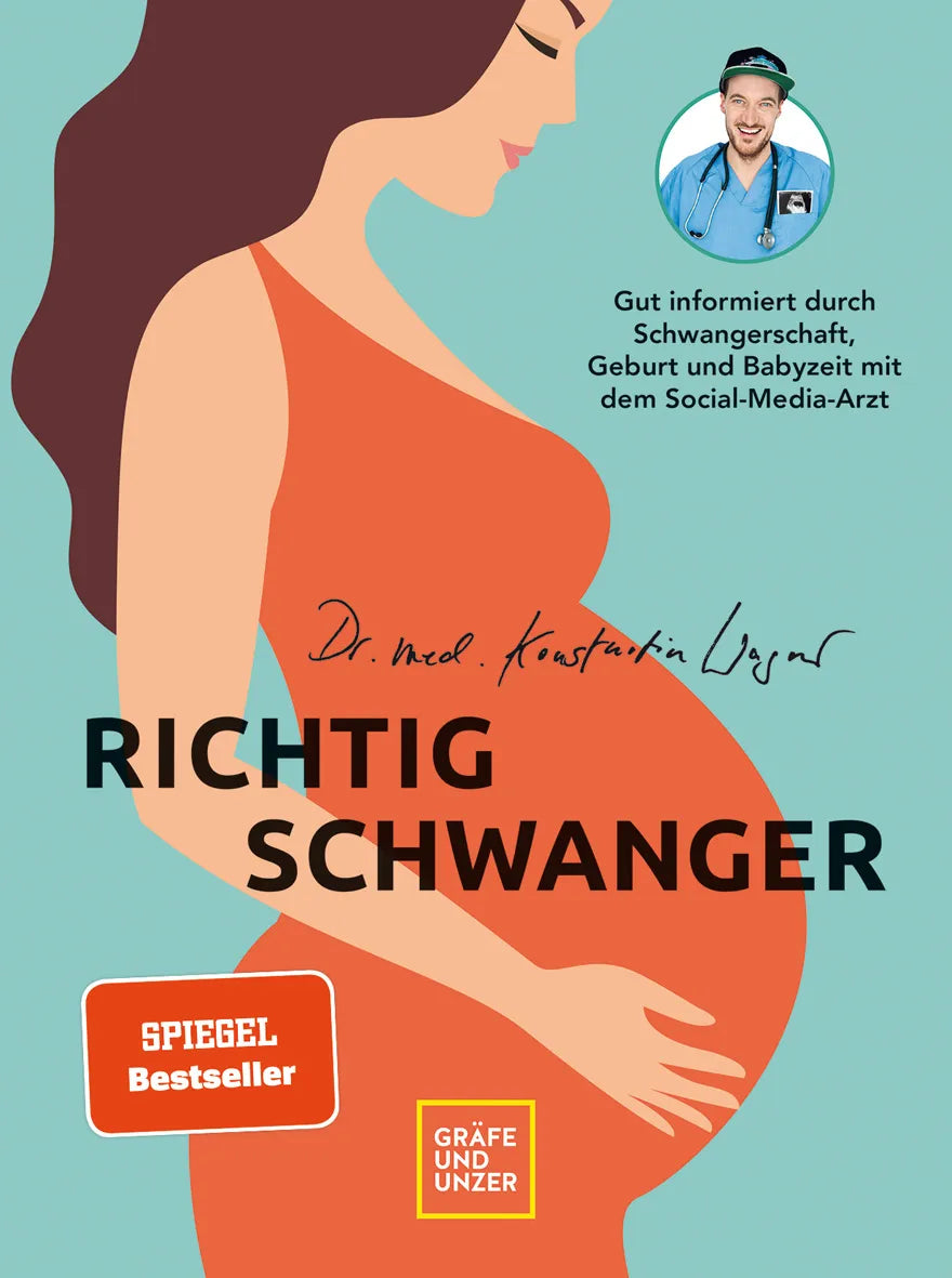 Buchcover von 'Richtig schwanger' - Taschenbuch von Konstantin Wagner