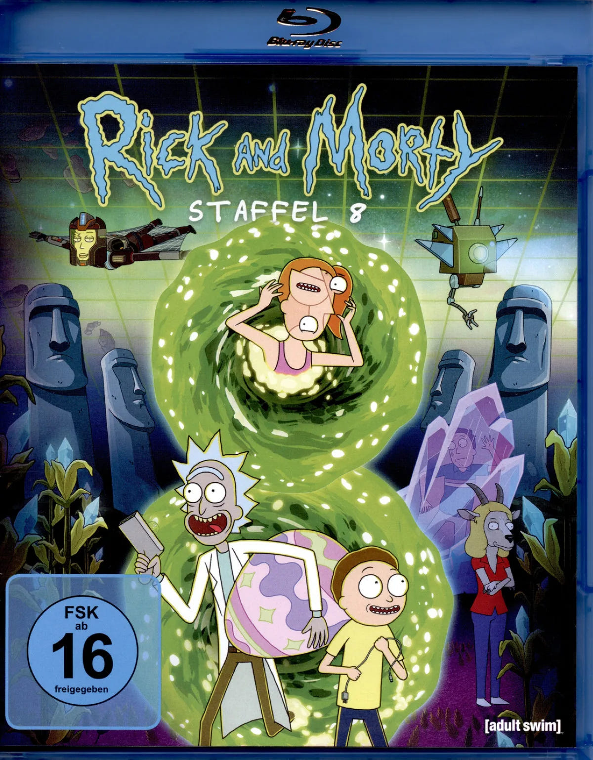 Rick and Morty: Die komplette 8. Staffel - Blu-ray Disc