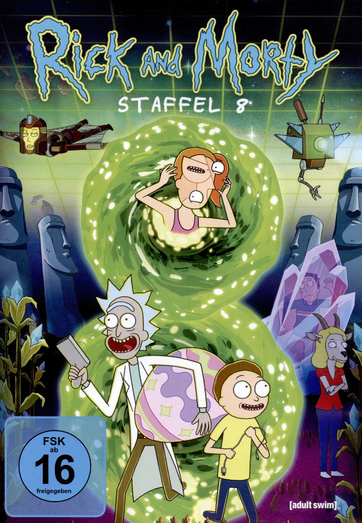 Rick and Morty: Die komplette 8. Staffel - DVD