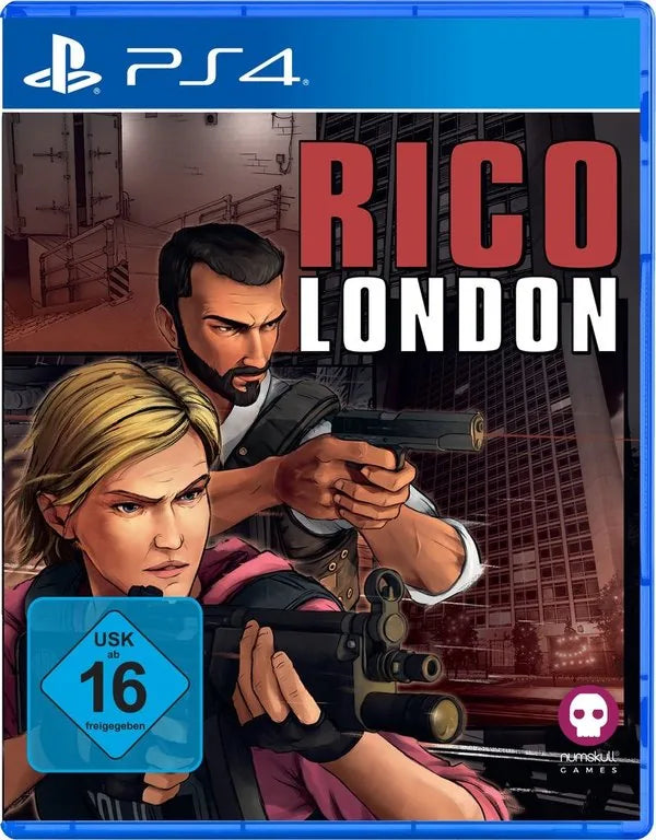 Cover: Rico London für Playstation 4. Publisher: Flashpoint Germany GmbH