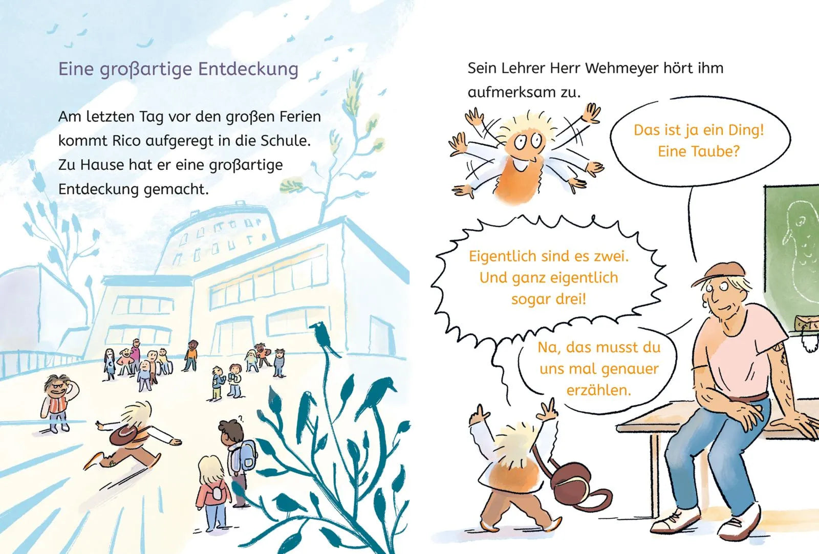 Produktansicht: Rico und die Gewittertaube (Gebundene Ausgabe)