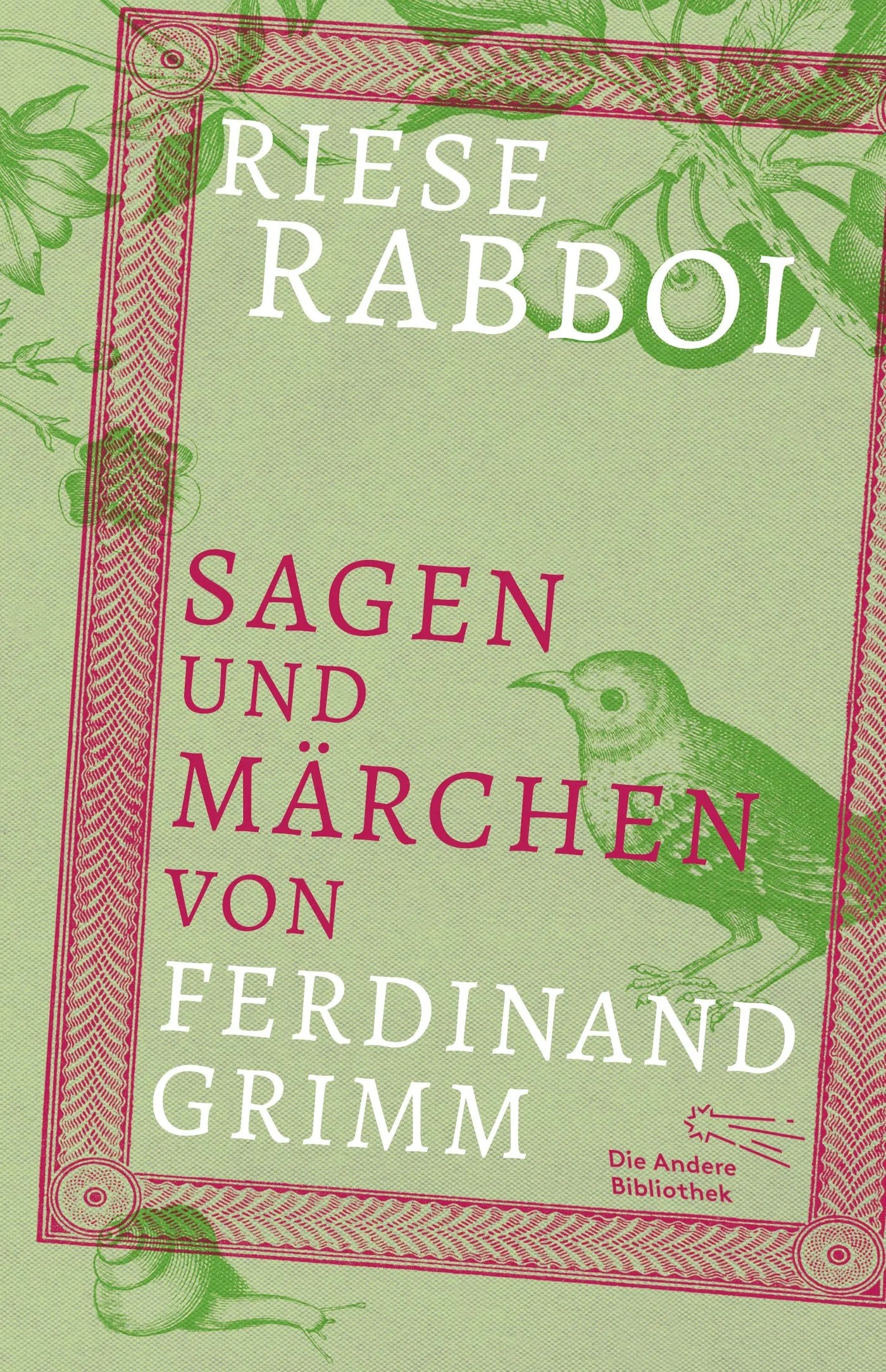 Buchcover von 'Riese Rabbol' - Gebundene Ausgabe von Ferdinand Grimm