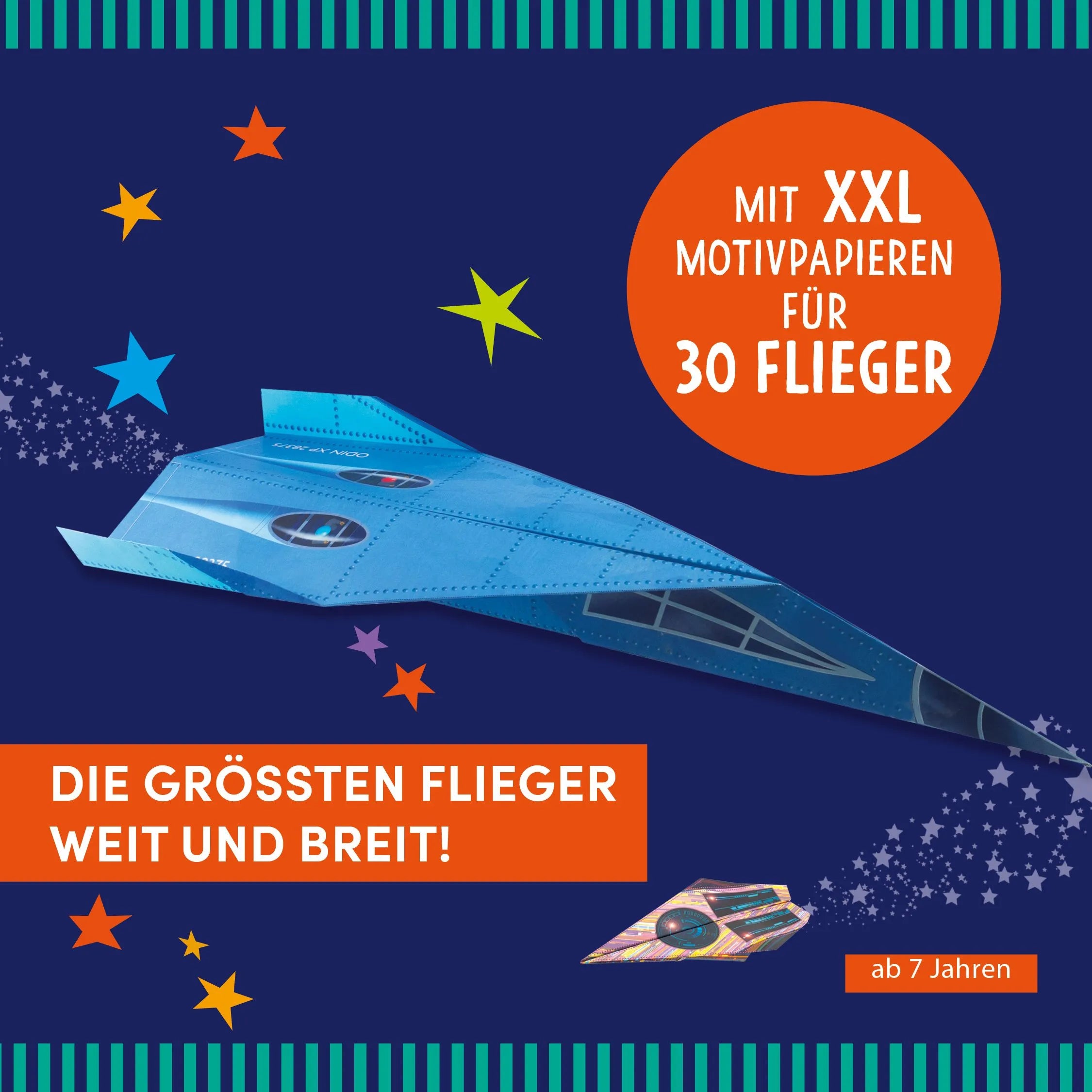 Detailansicht: Riesen-Papierflieger (Taschenbuch)