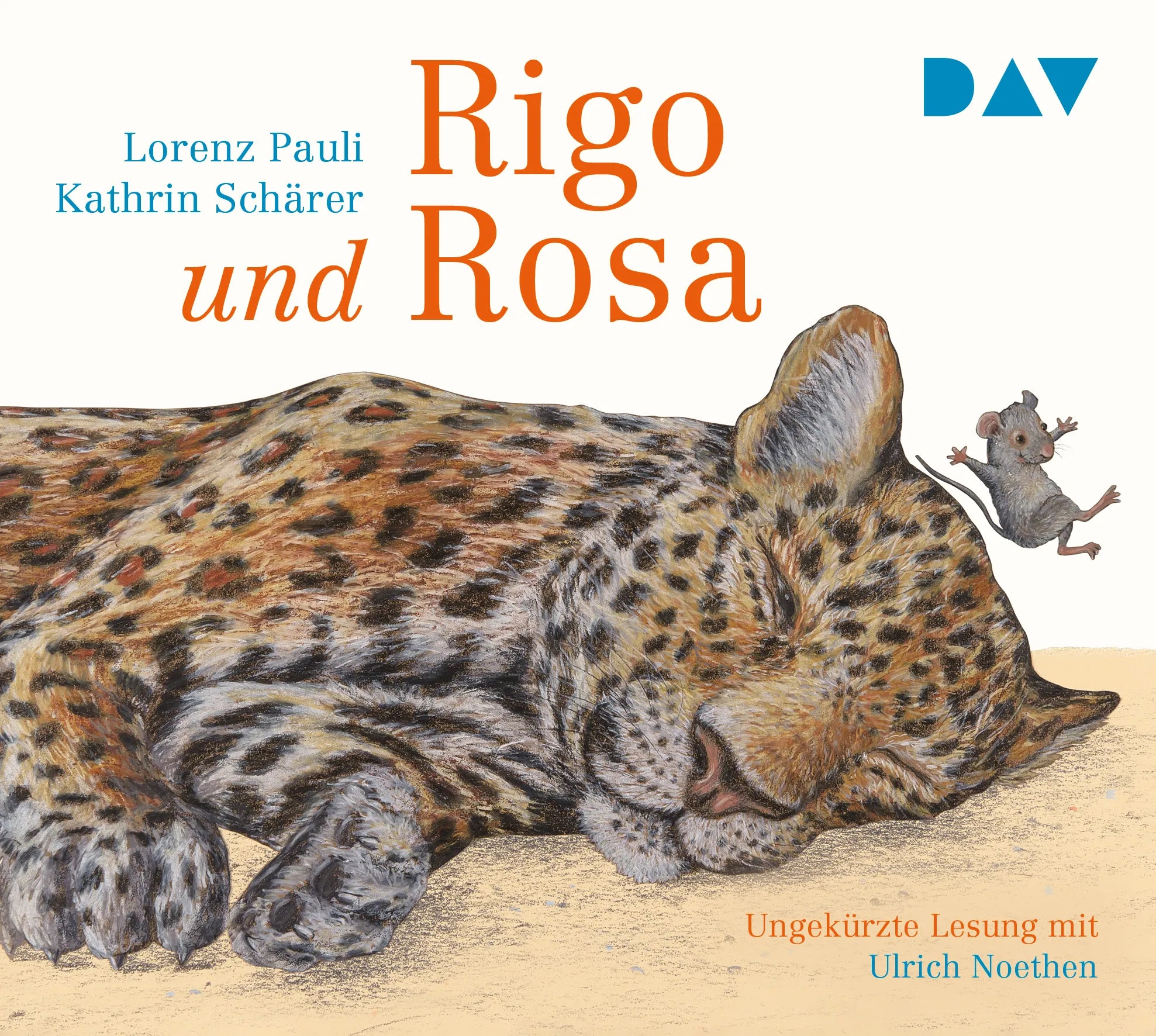 Buchcover von 'Rigo und Rosa – 28 Geschichten aus dem Zoo und dem Leben' - Hörbuch (CD) von Lorenz Pauli