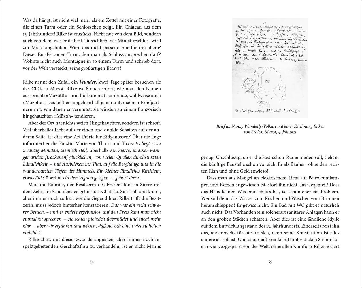 Detailansicht: Rilke in der Schweiz (Hardcover)