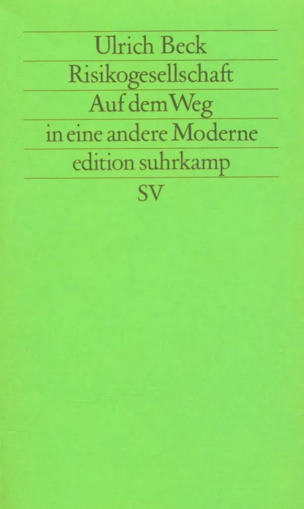 Buchcover von 'Risikogesellschaft' - Taschenbuch von Ulrich Beck