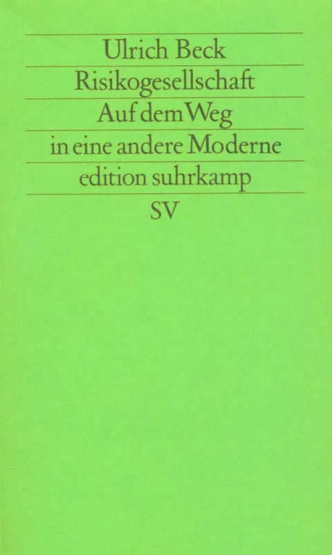 Risikogesellschaft