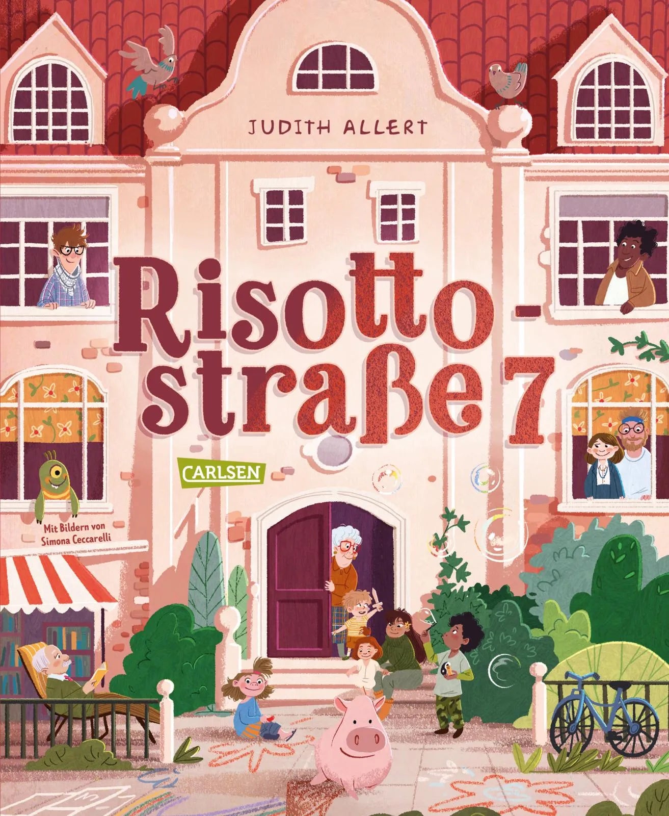 Buchcover von 'Risottostraße 7' - Gebundene Ausgabe von Judith Allert