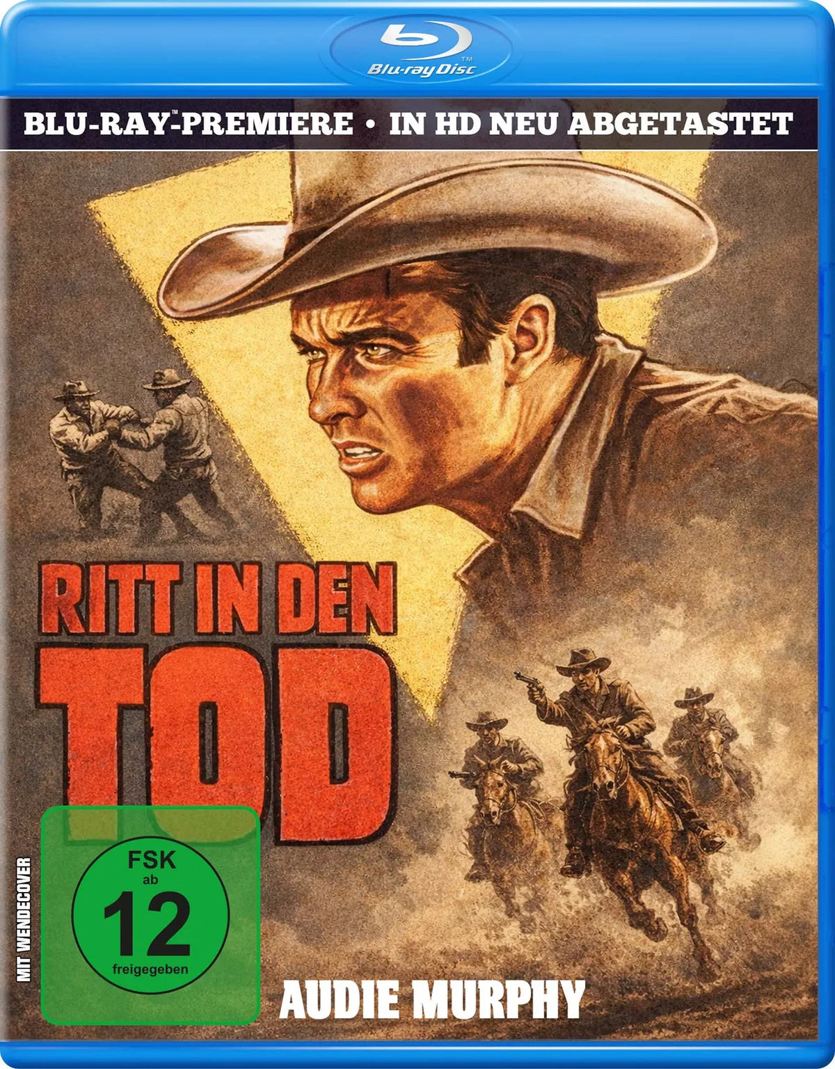 Blu-ray-Cover: Ritt in den Tod. Regie: Jesse Hibbs
