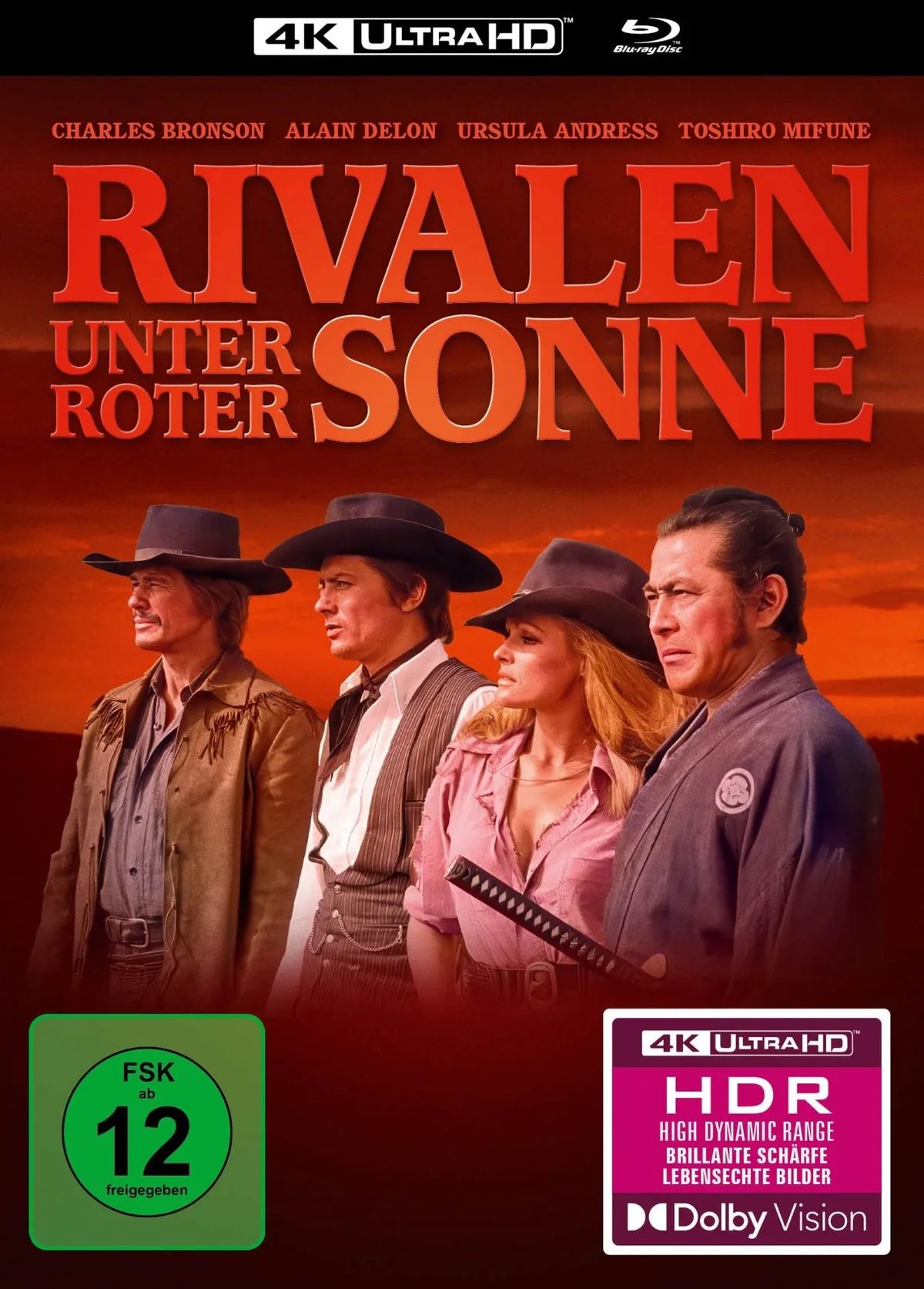 Rivalen unter roter Sonne - Blu-ray 4K Ultra HD