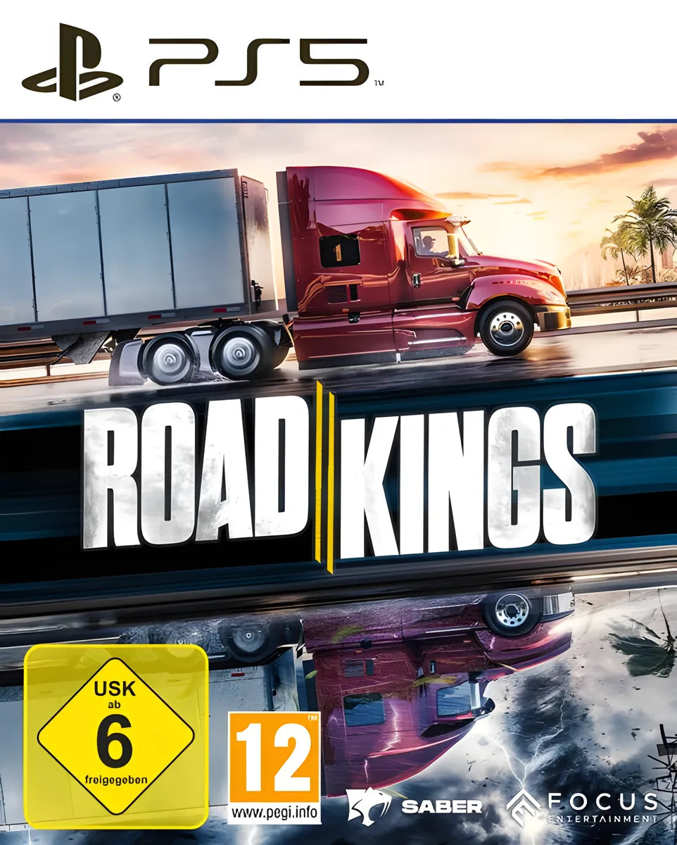 Cover: Road Kings für PlayStation 5. Publisher: Focus Home Interactive