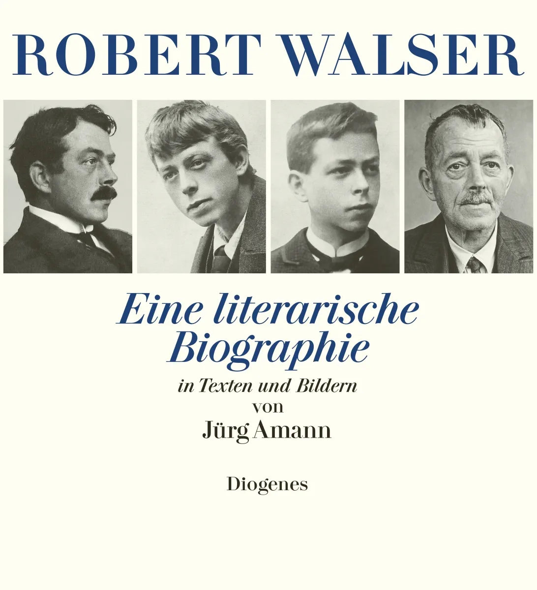 Buchcover von 'Robert Walser' - Gebundene Ausgabe von Jürg Amann