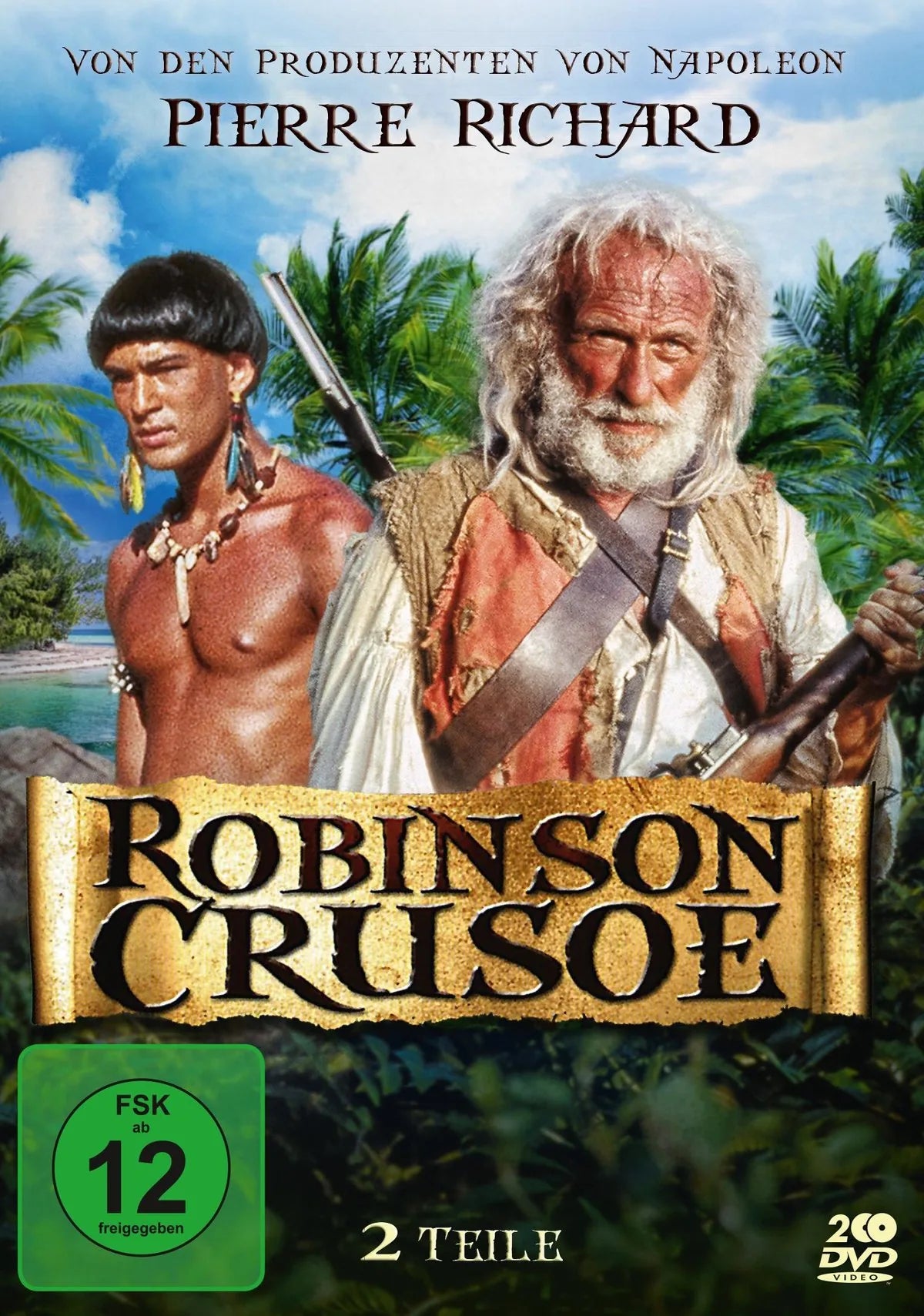Robinson Crusoe - Der komplette Zweiteiler - DVD