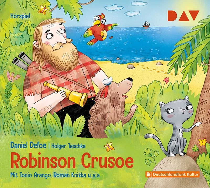 Buchcover von 'Robinson Crusoe' - Hörbuch (CD) von Daniel Defoe