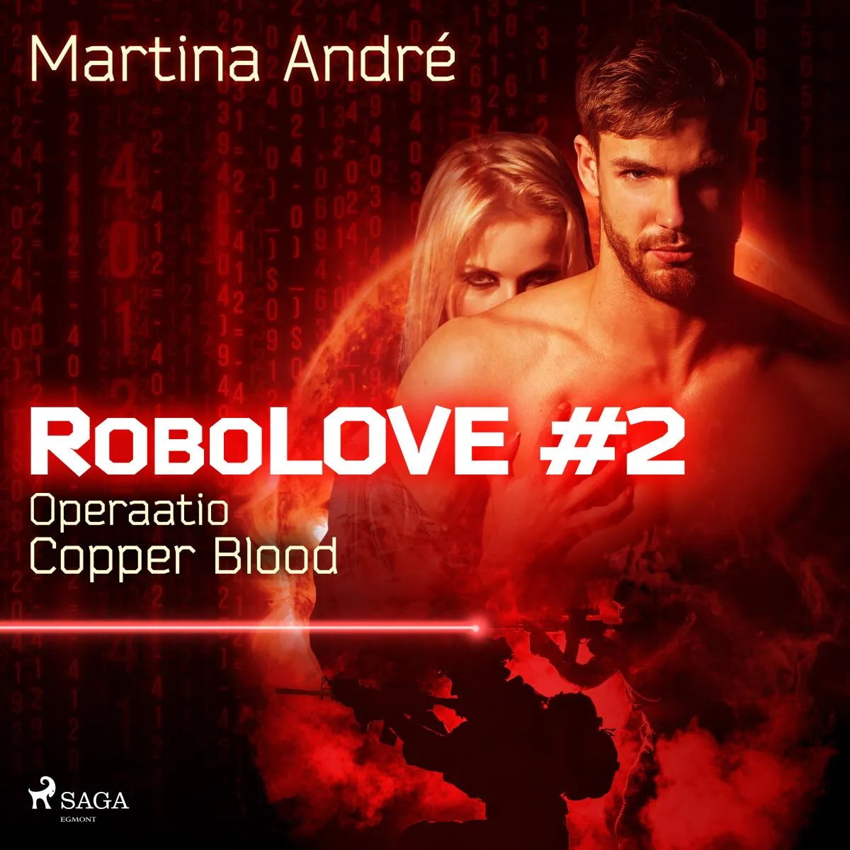 Cover: RoboLOVE #2 - Operaatio Copper Blood (Hörbuch Download) von Martina André