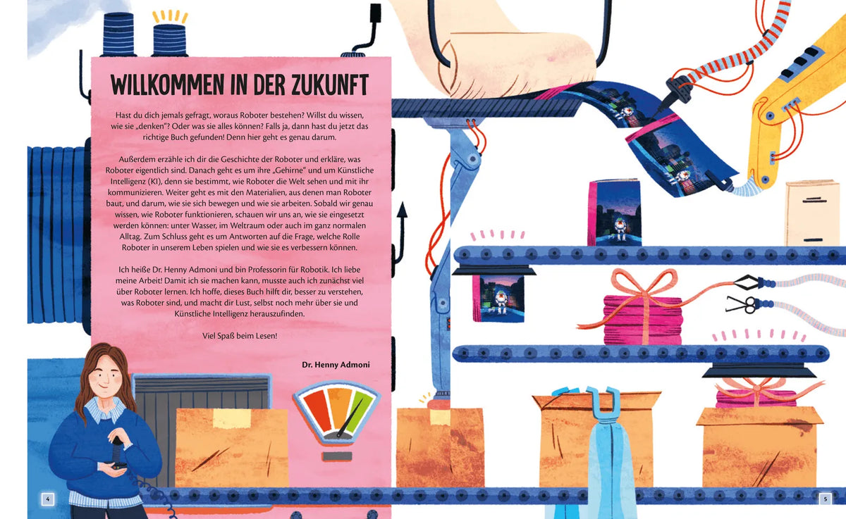 Detailansicht: Roboter (Hardcover)