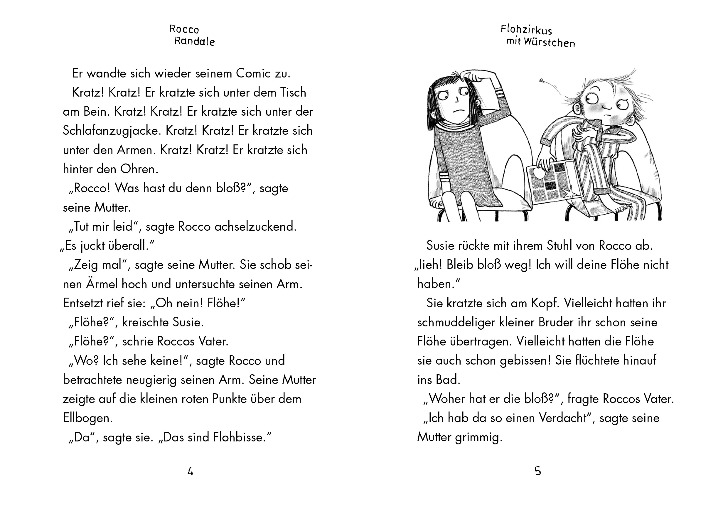 Produktansicht: Rocco Randale 02 - Flohzirkus mit Würstchen (Gebundene Ausgabe)