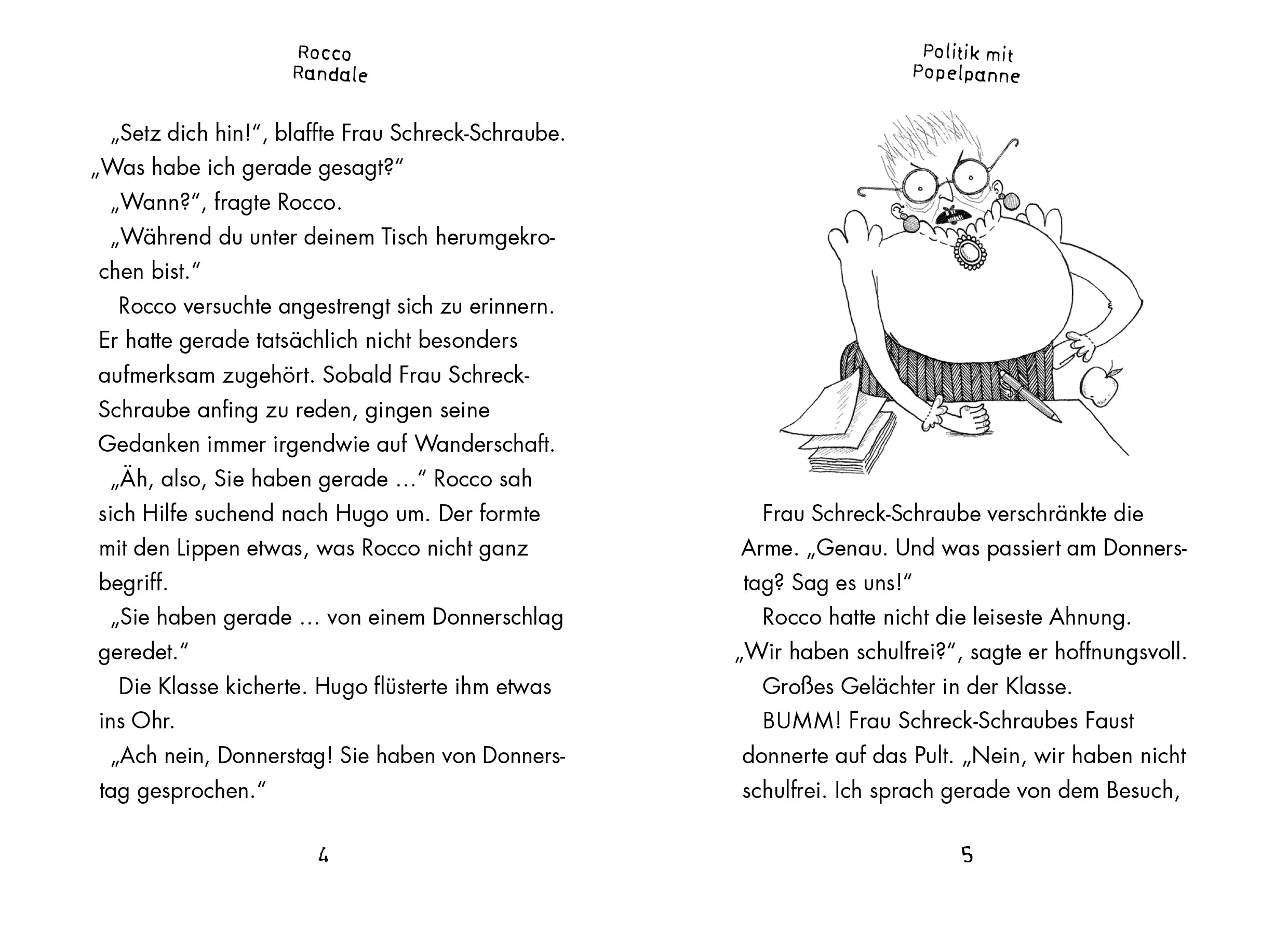 Produktansicht: Rocco Randale 08 - Politik mit Popelpanne (Gebundene Ausgabe)