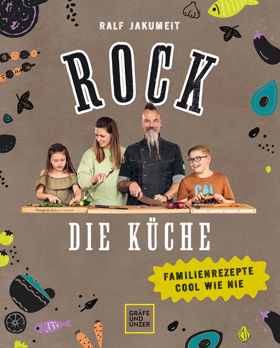 Buchcover von 'Rock die Küche' - Gebundene Ausgabe von Ralf Jakumeit