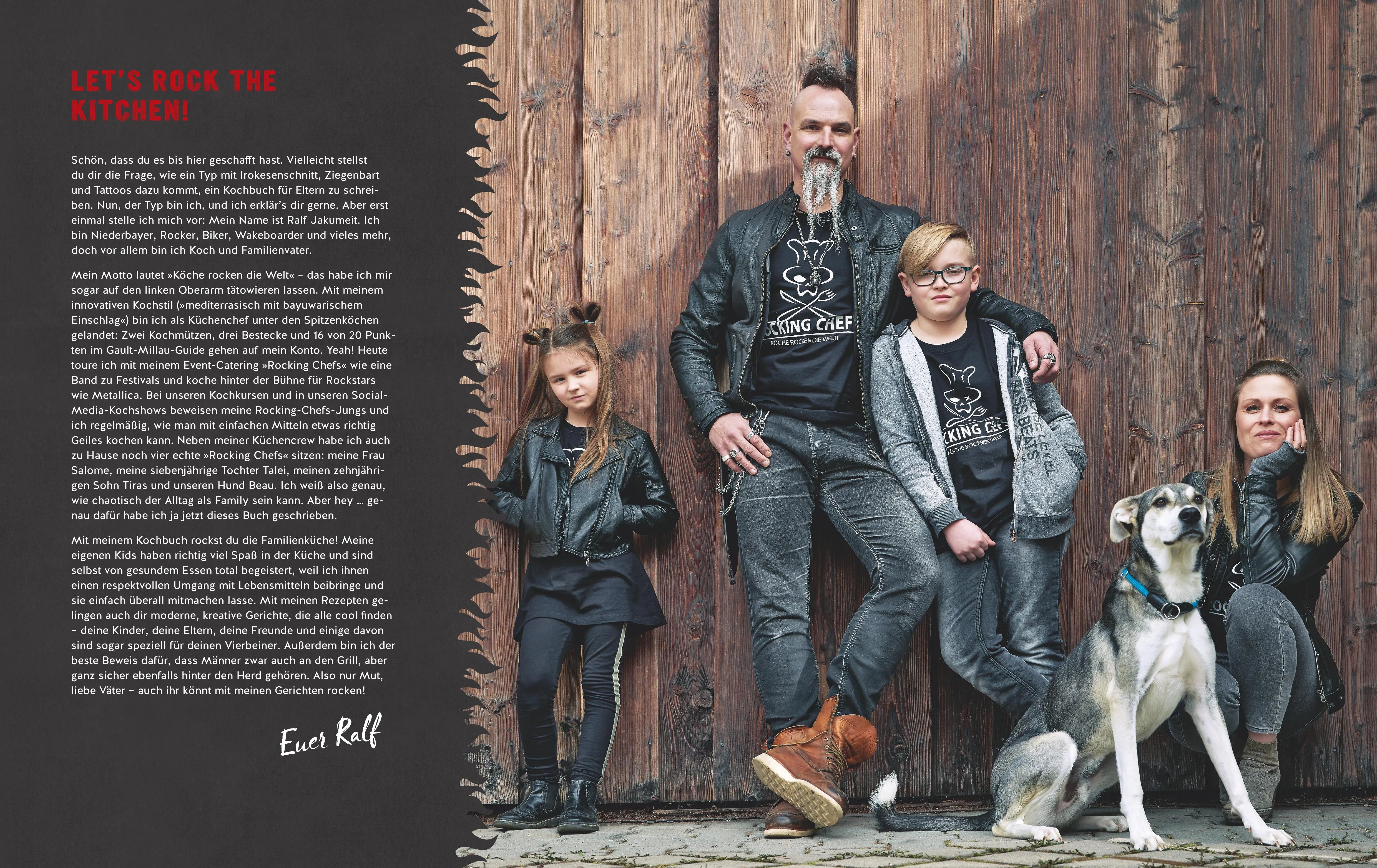 Innenansicht von 'Rock die Küche' - Gebundene Ausgabe