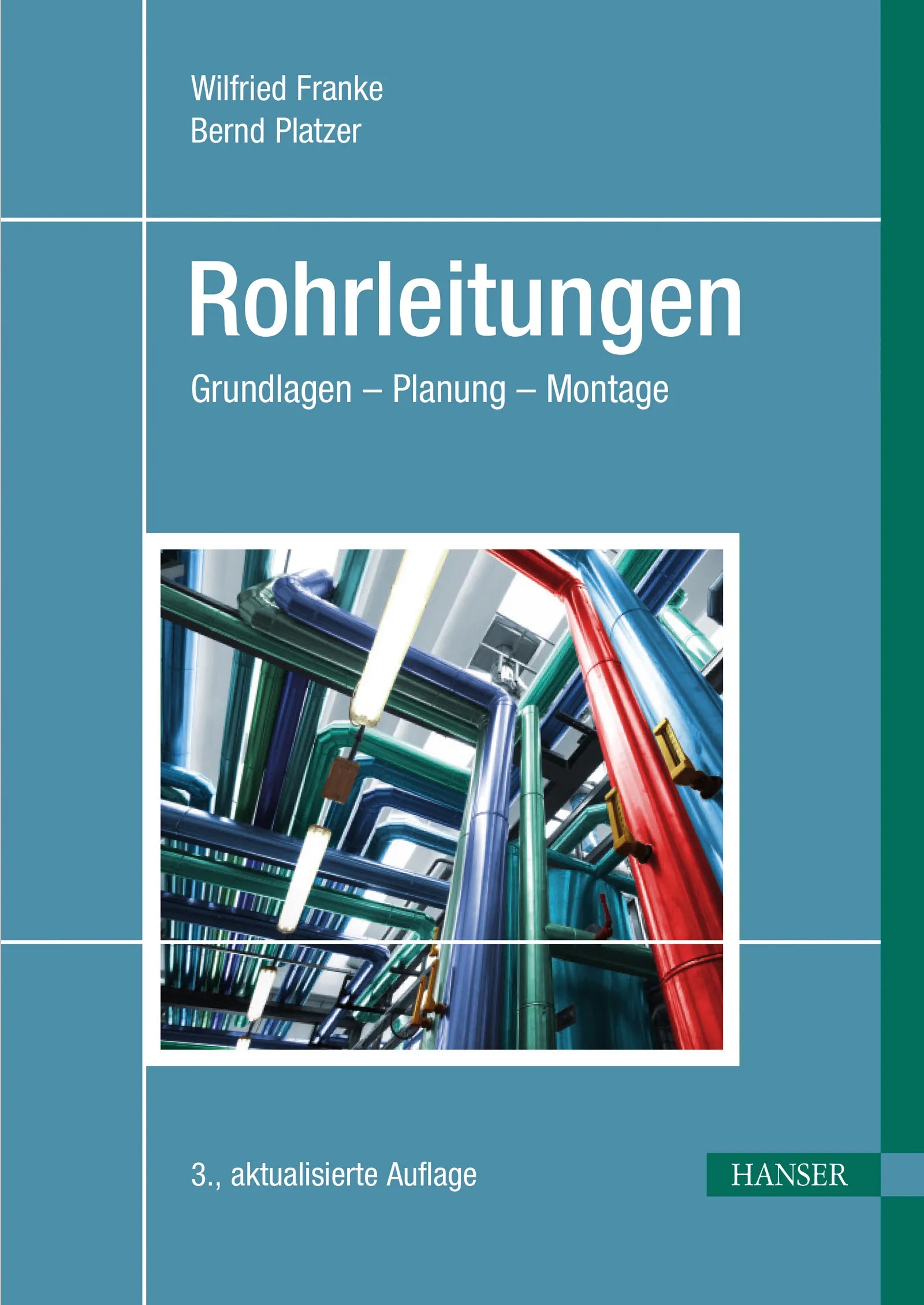 Cover: Rohrleitungen (E-Book) von Wilfried Franke