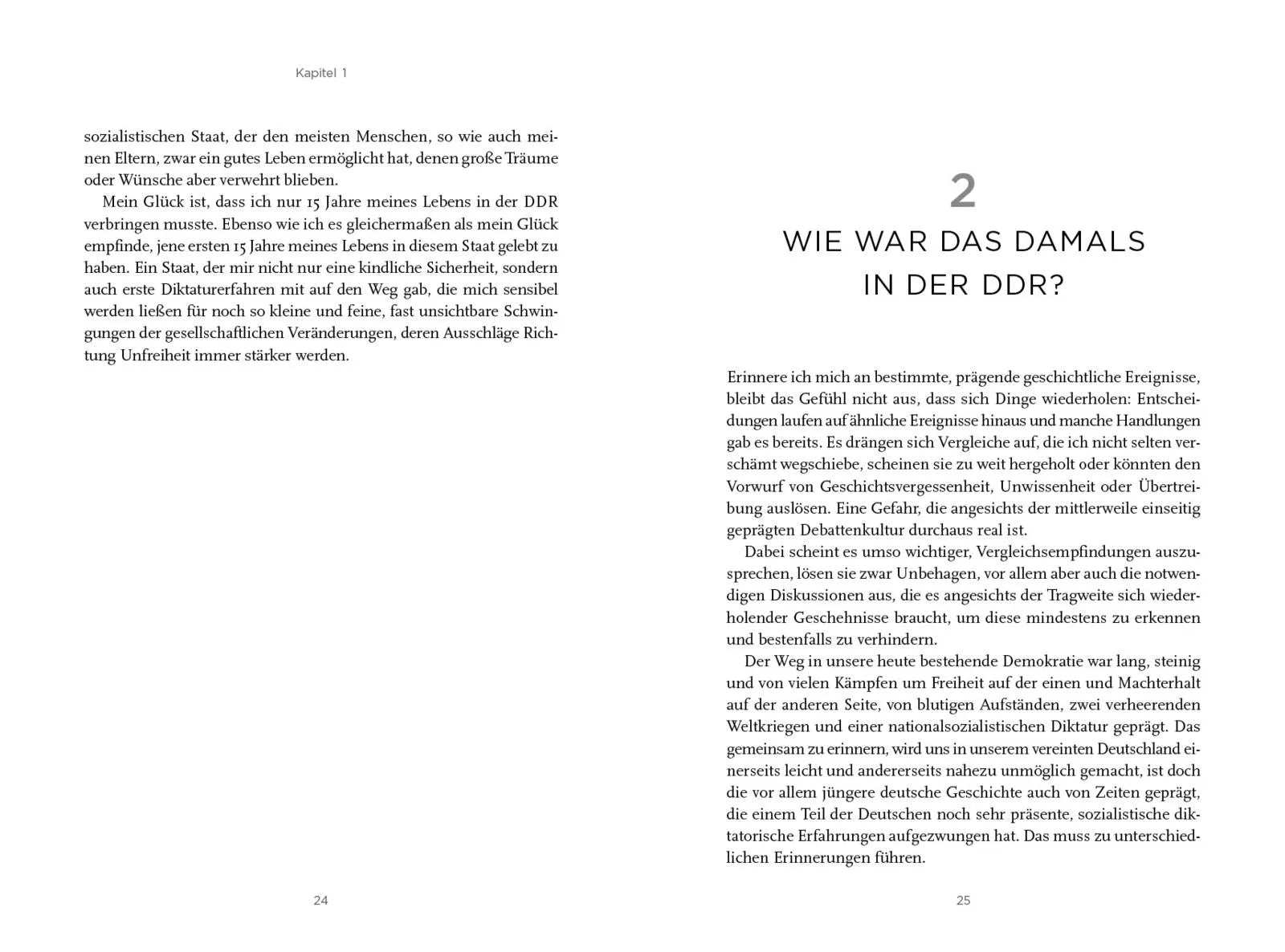 Innenansicht von 'Rolle rückwärts DDR?' - Gebundene Ausgabe