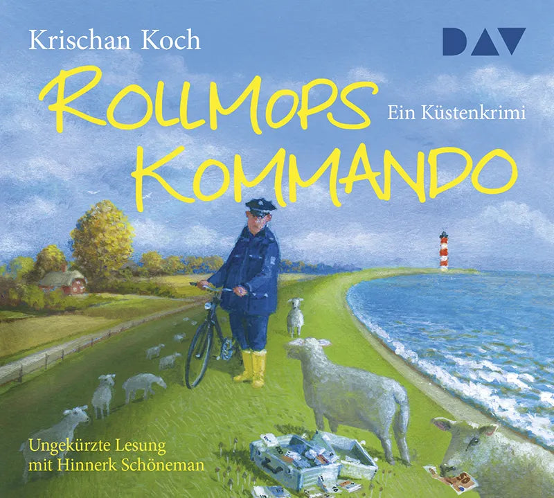 Buchcover von 'Rollmopskommando. Ein Küstenkrimi' - Hörbuch (CD) von Krischan Koch