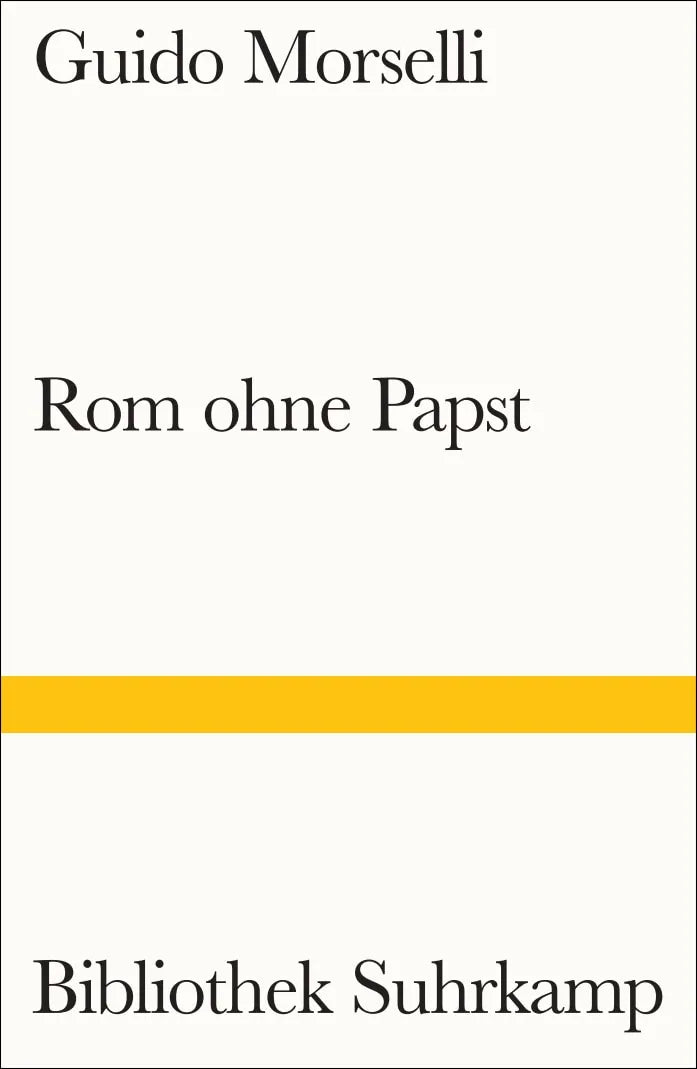 Buchcover von 'Rom ohne Papst' - Taschenbuch von Guido Morselli