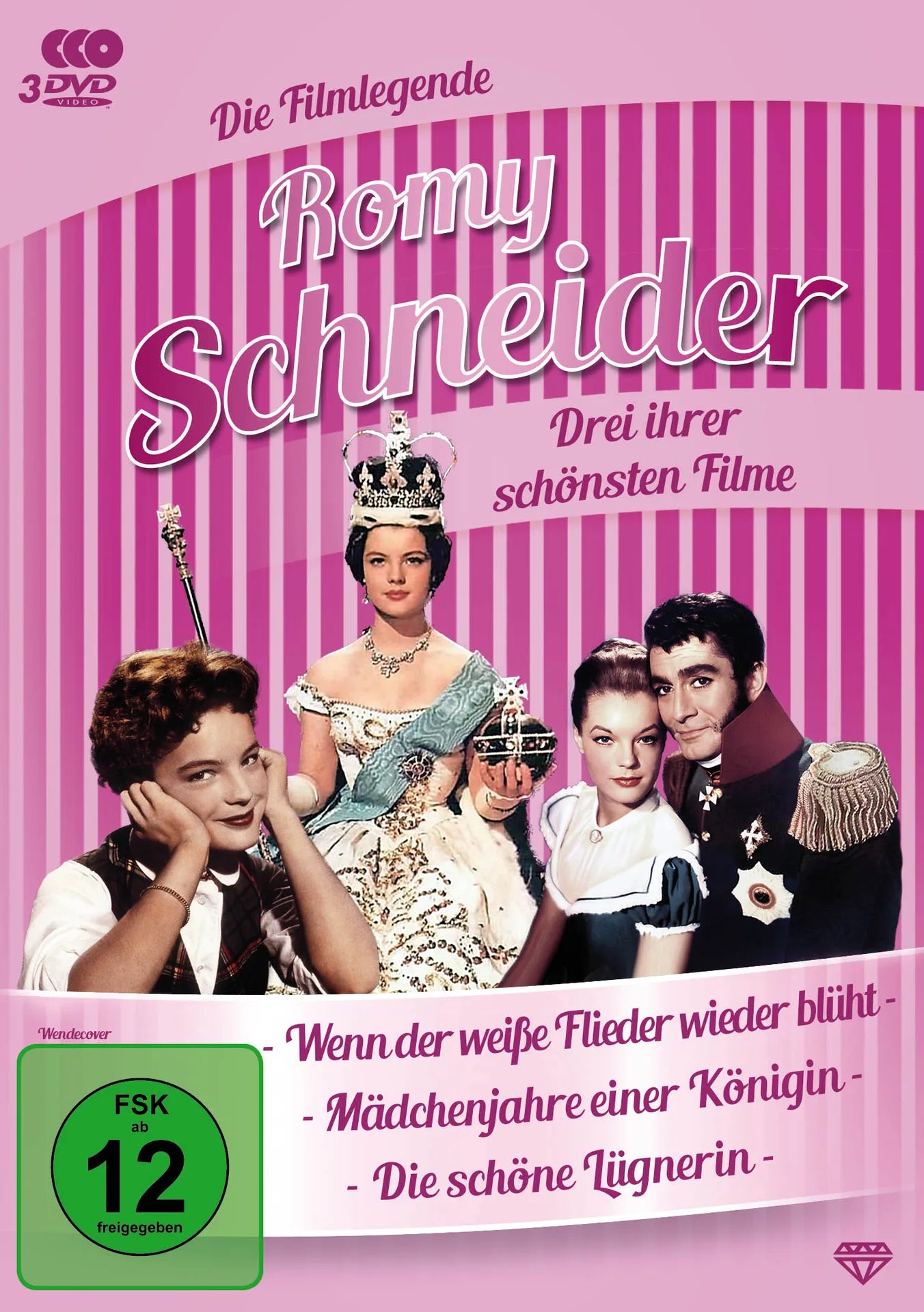 DVD-Cover: Romy Schneider Box. Regie: Hans Deppe