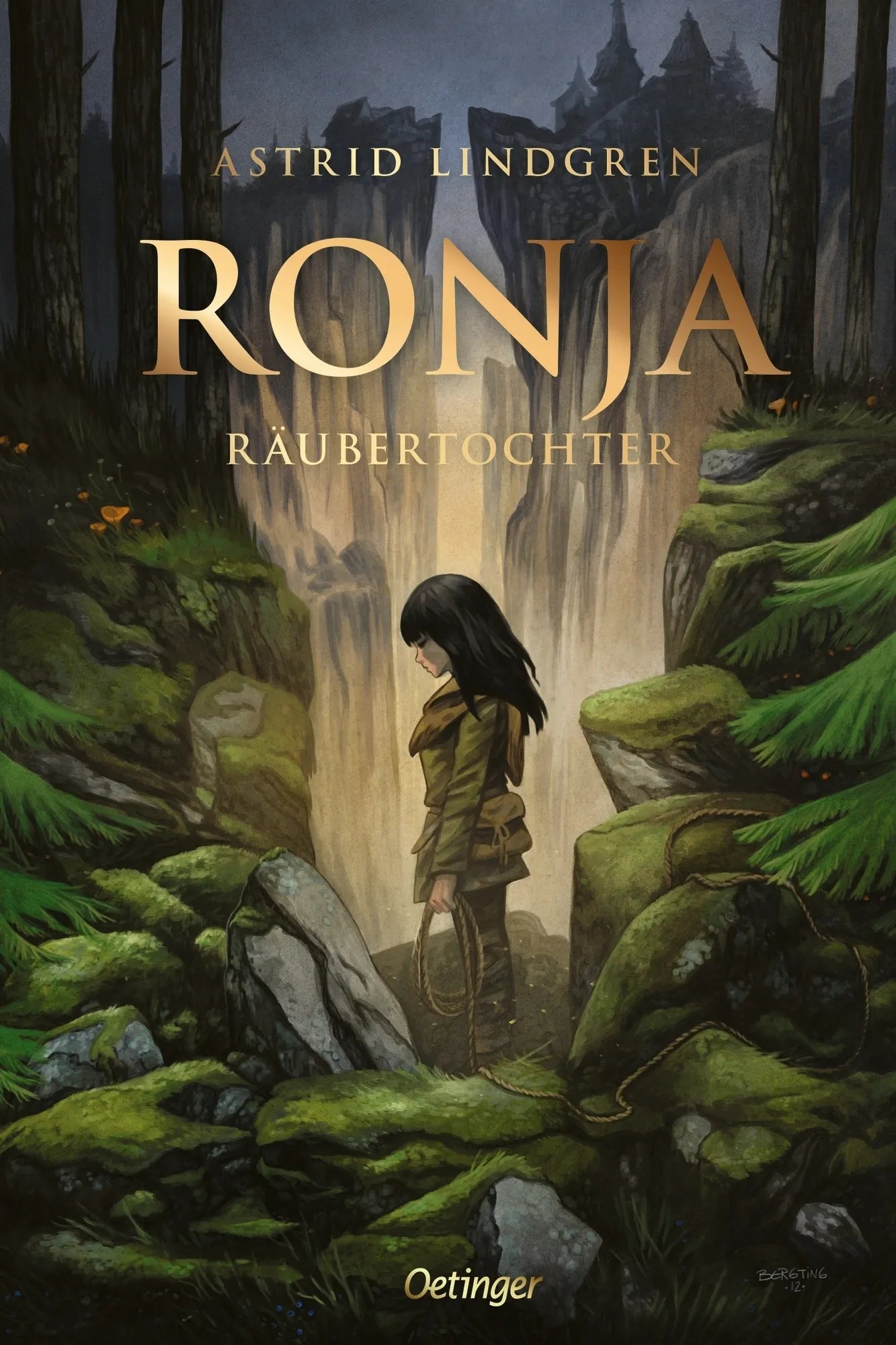 Buchcover von 'Ronja Räubertochter' - Gebundene Ausgabe von Astrid Lindgren