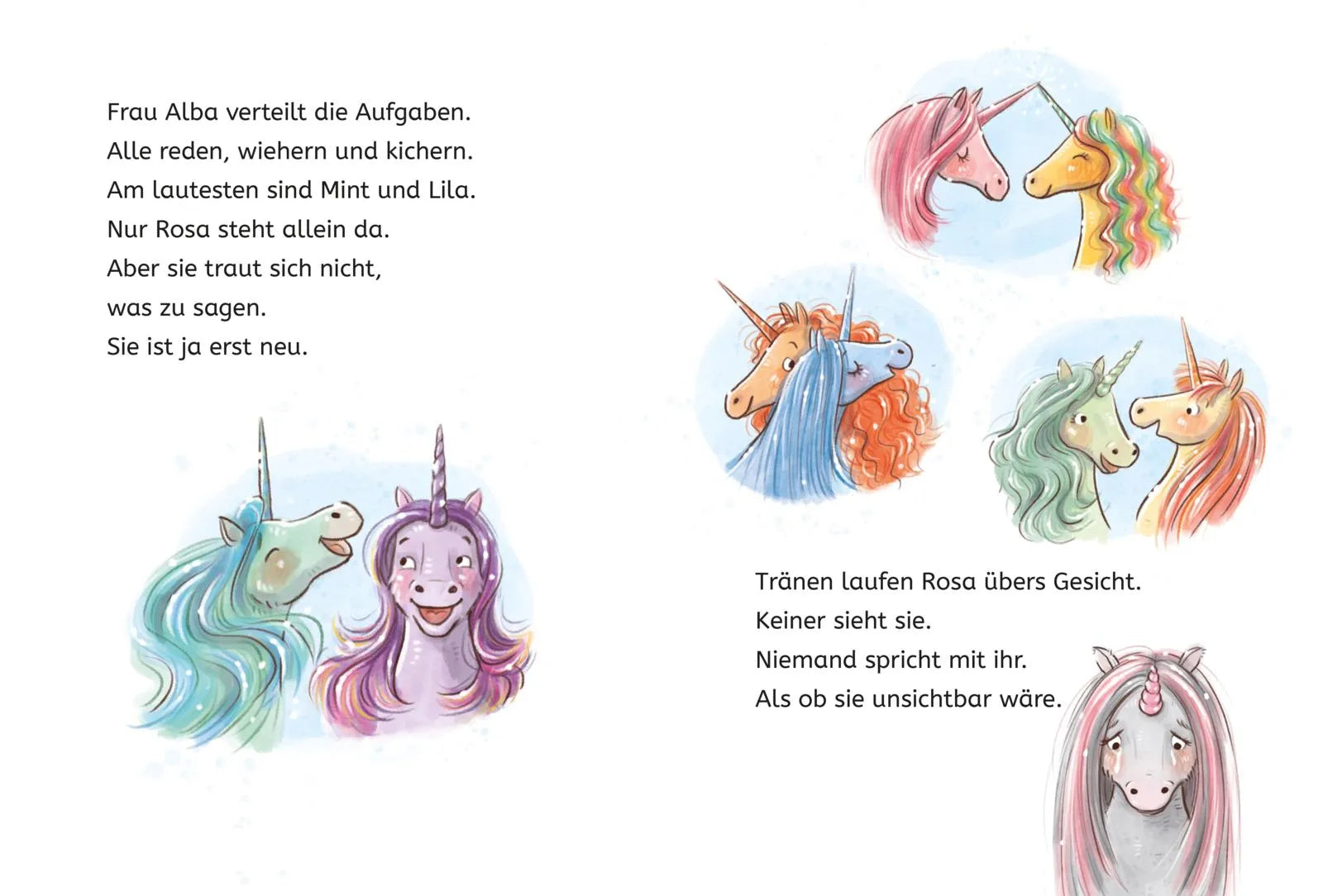 Detailansicht: Rosa rettet die Einhornschule (Hardcover)