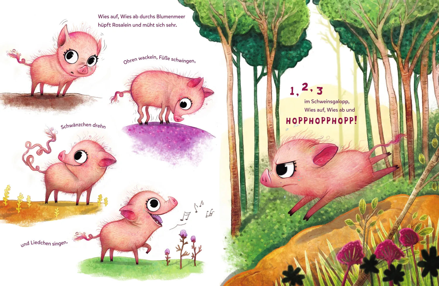 Steffi Hahn - Rosalein Schmetterschwein will fliegen