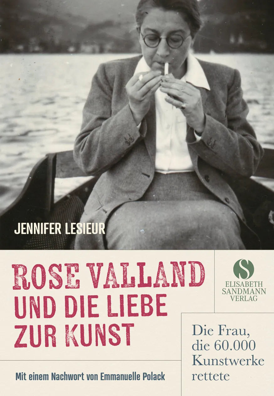 Buchcover von 'Rose Valland und die Liebe zur Kunst' - Gebundene Ausgabe von Jennifer Lesieur
