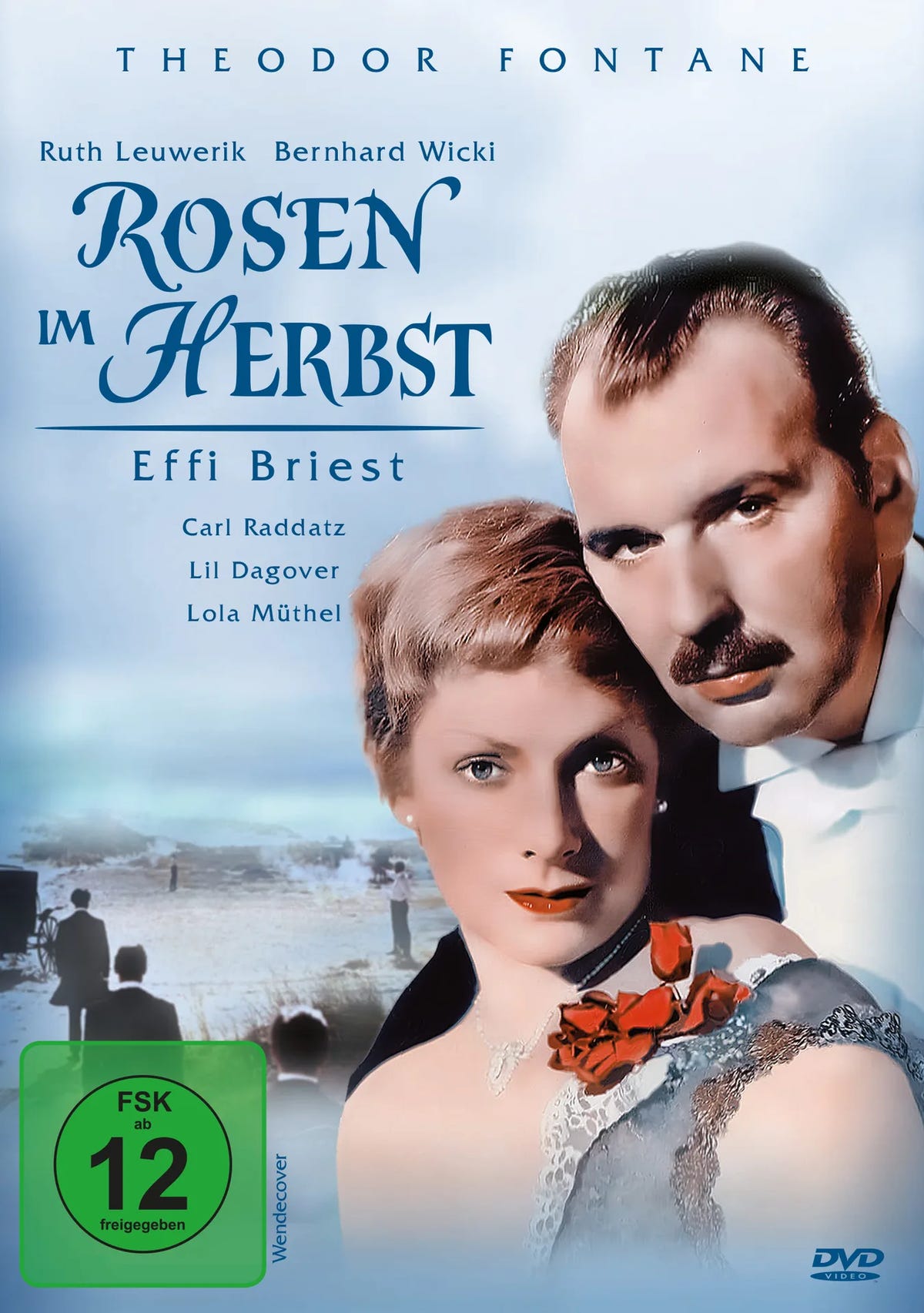 DVD-Cover: Rosen im Herbst - Effi Briest - Neuauflage. Regie: Rudolf Jugert