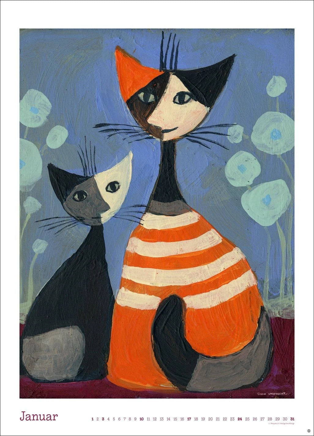 Rosina Wachtmeister Edition Kalender 2027 – Ansicht