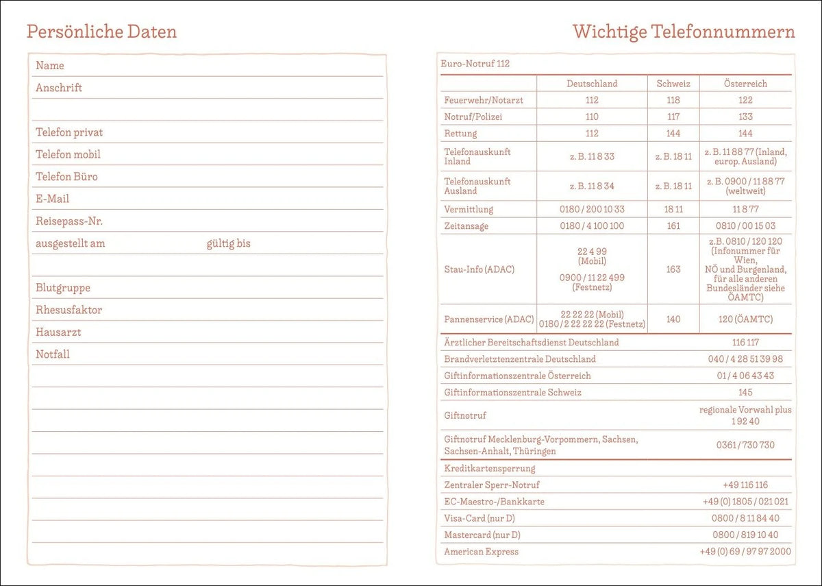 Rosina Wachtmeister Kalenderbuch A6 2027 – Ansicht