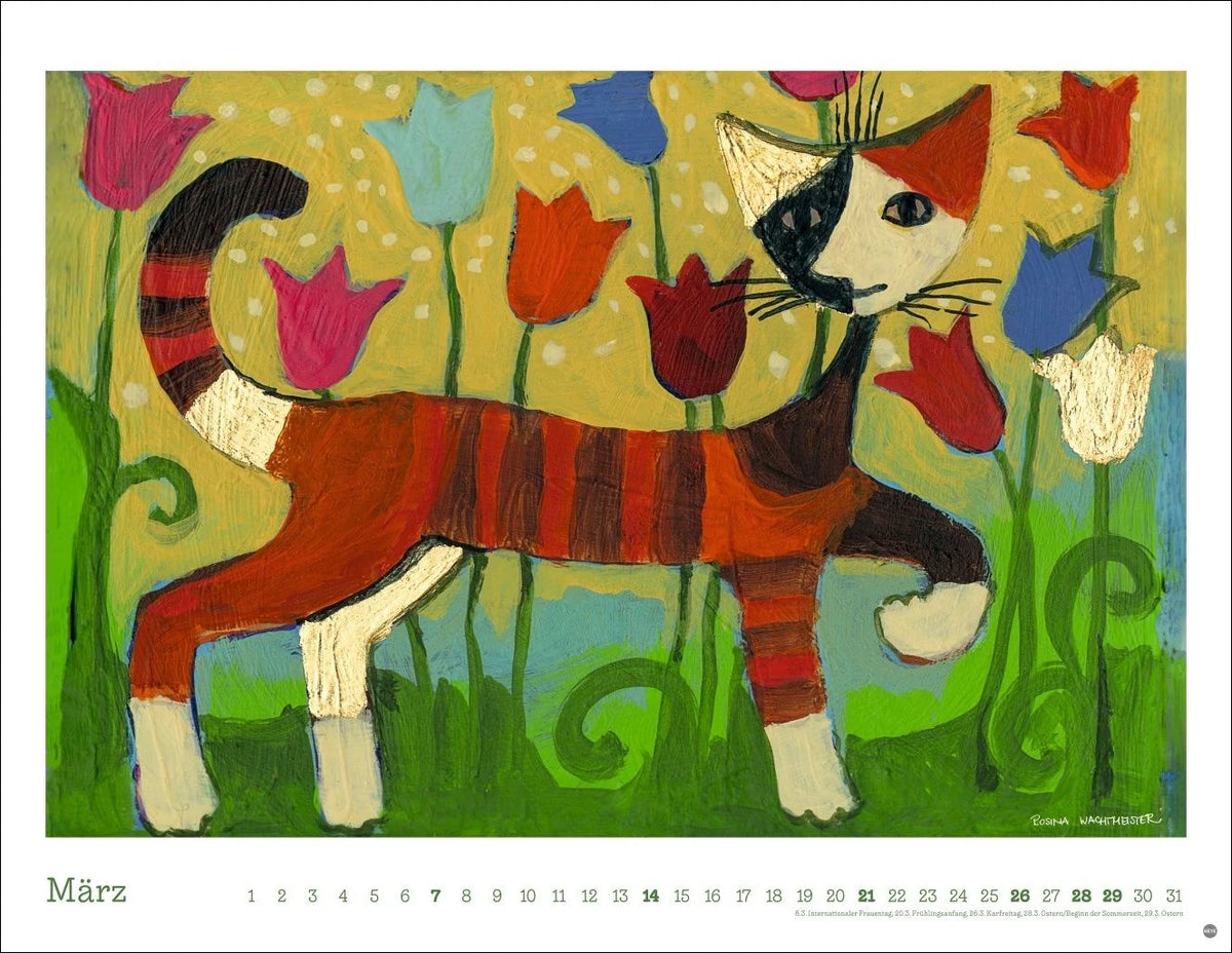 Rosina Wachtmeister Posterkalender 2027 – Ansicht