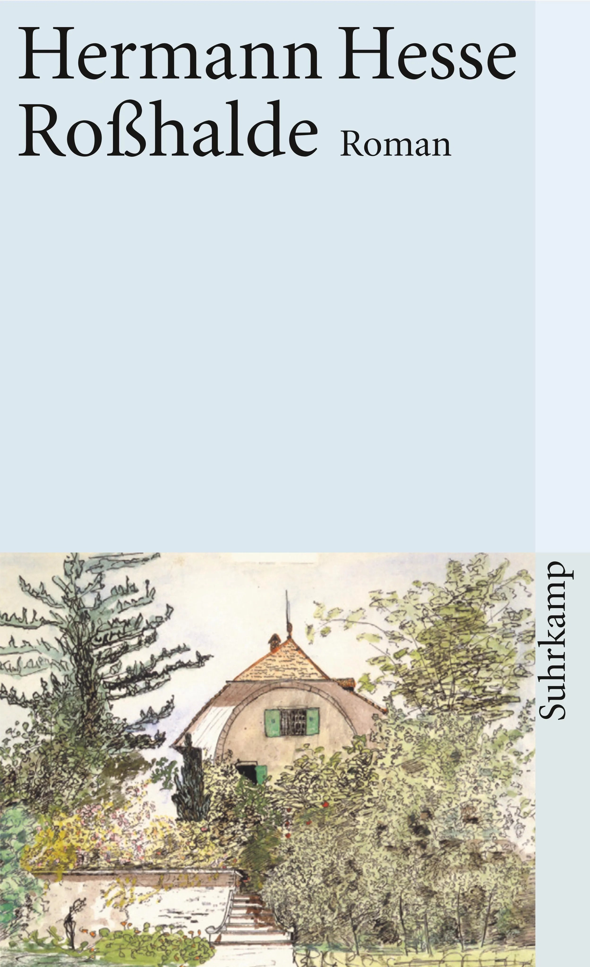 Buchcover von 'Roßhalde' - Taschenbuch von Hermann Hesse