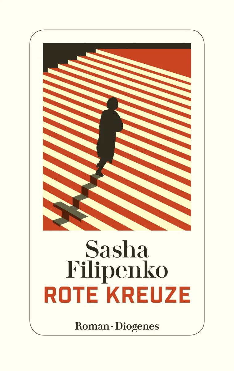 Buchcover von 'Rote Kreuze' - Gebundene Ausgabe von Sasha Filipenko