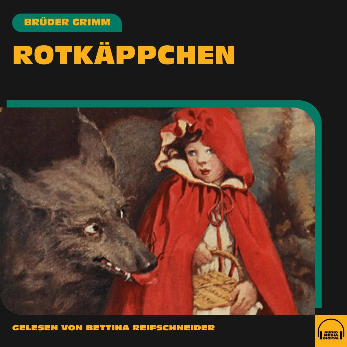 Cover: Rotkäppchen (Hörbuch Download) von Brüder Grimm