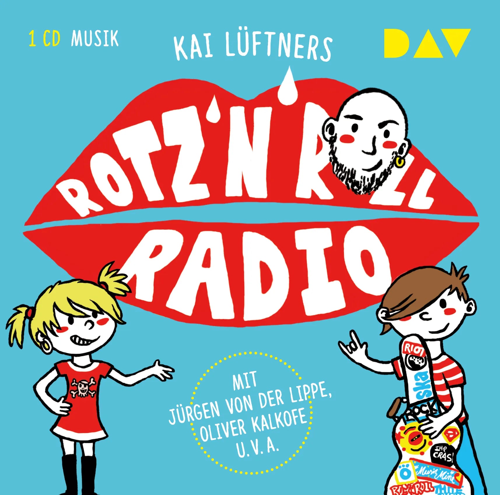 Buchcover von 'ROTZ ‘N’ ROLL RADIO' - Hörbuch (CD) von Kai Lüftner