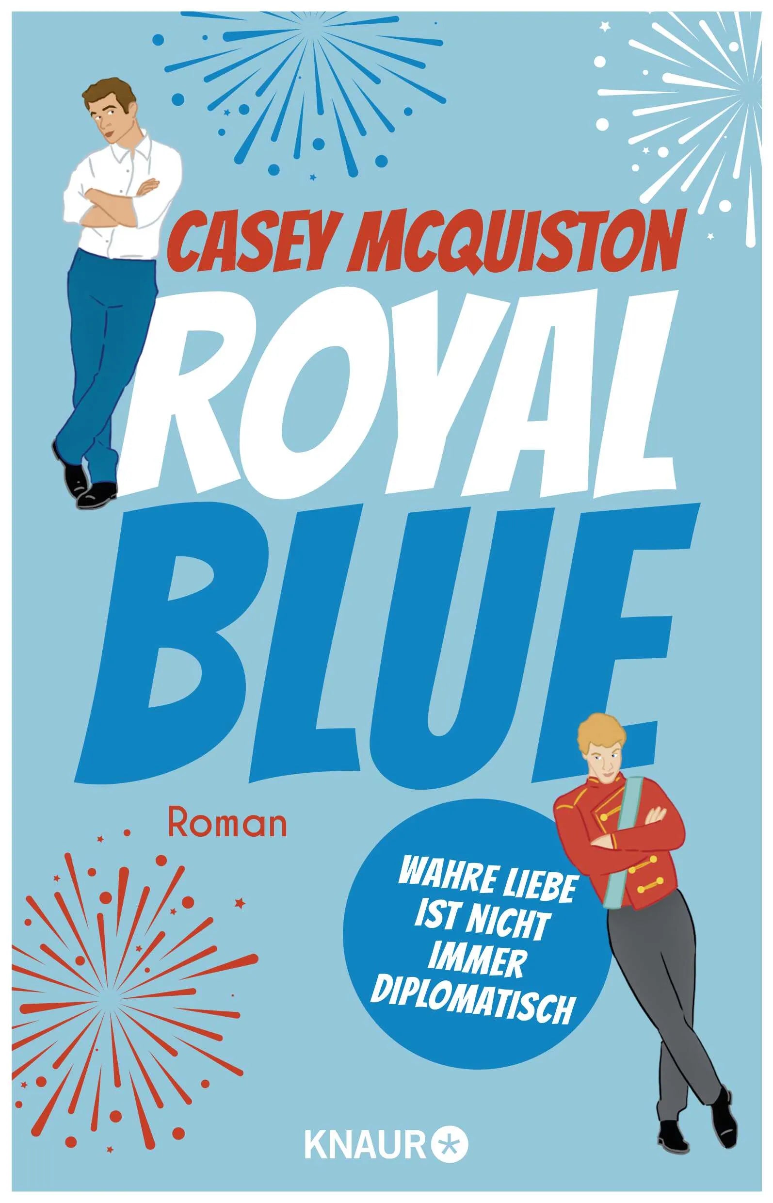 Buchcover von 'Royal Blue' - Paperback von Casey McQuiston