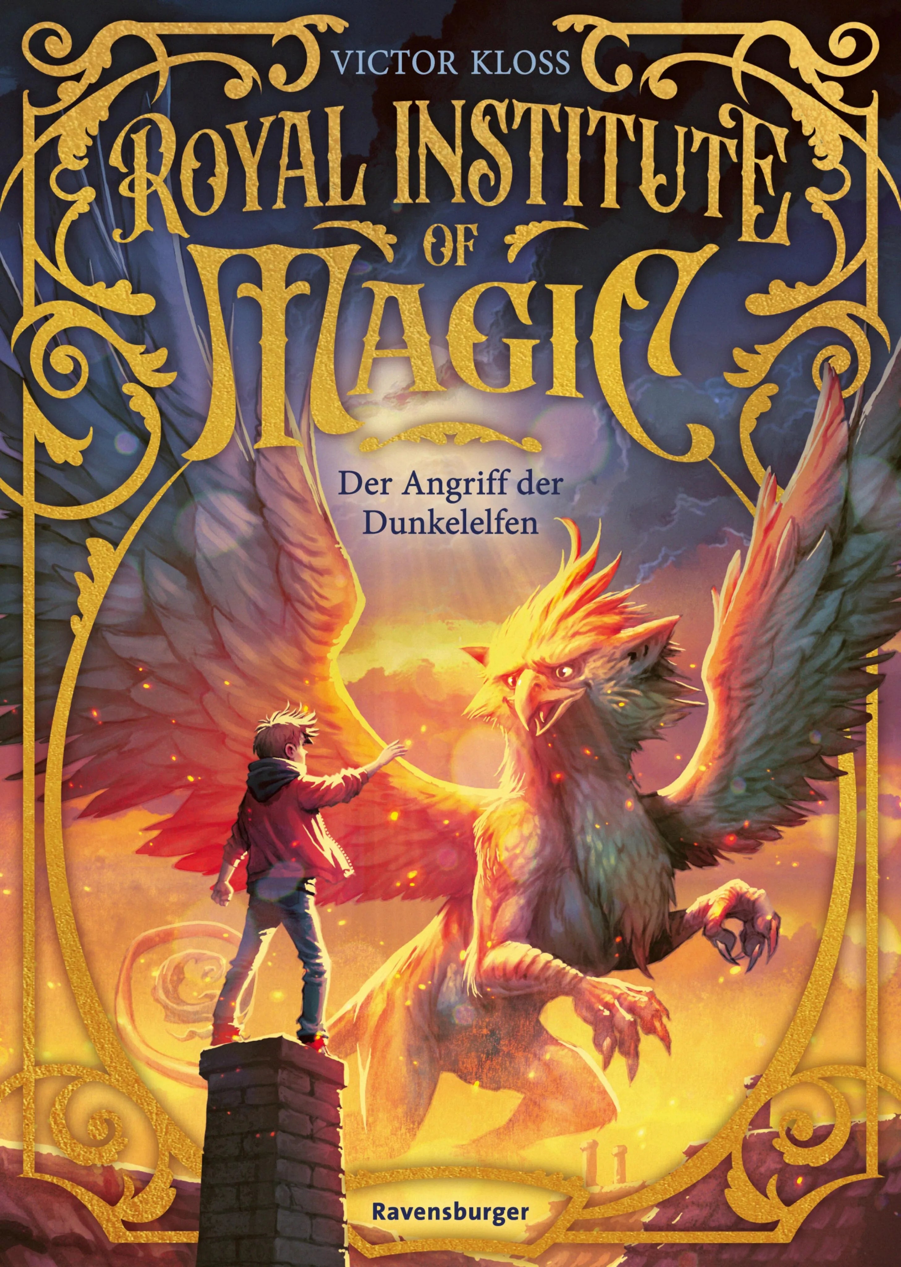 Cover: Royal Institute of Magic, Band 3 - Der Angriff der Dunkelelfen (E-Book) von Victor Kloss