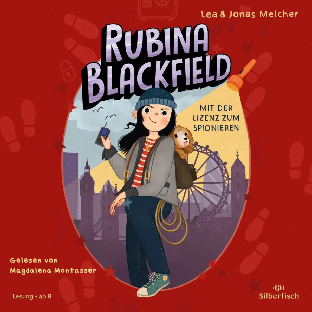 Cover: Rubina Blackfield 1: Mit der Lizenz zum Spionieren (Hörbuch Download) von Lea Melcher