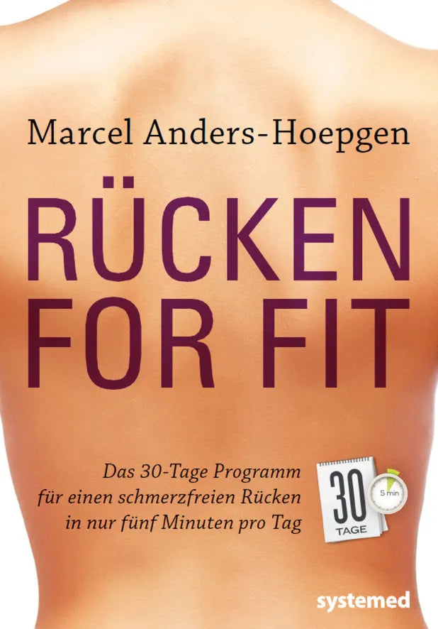 Buchcover von 'Rücken for fit' - Taschenbuch von Marcel Anders-Hoepgen