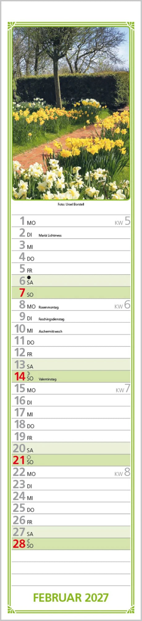 Rudis Gartenplaner 2027 – Ansicht