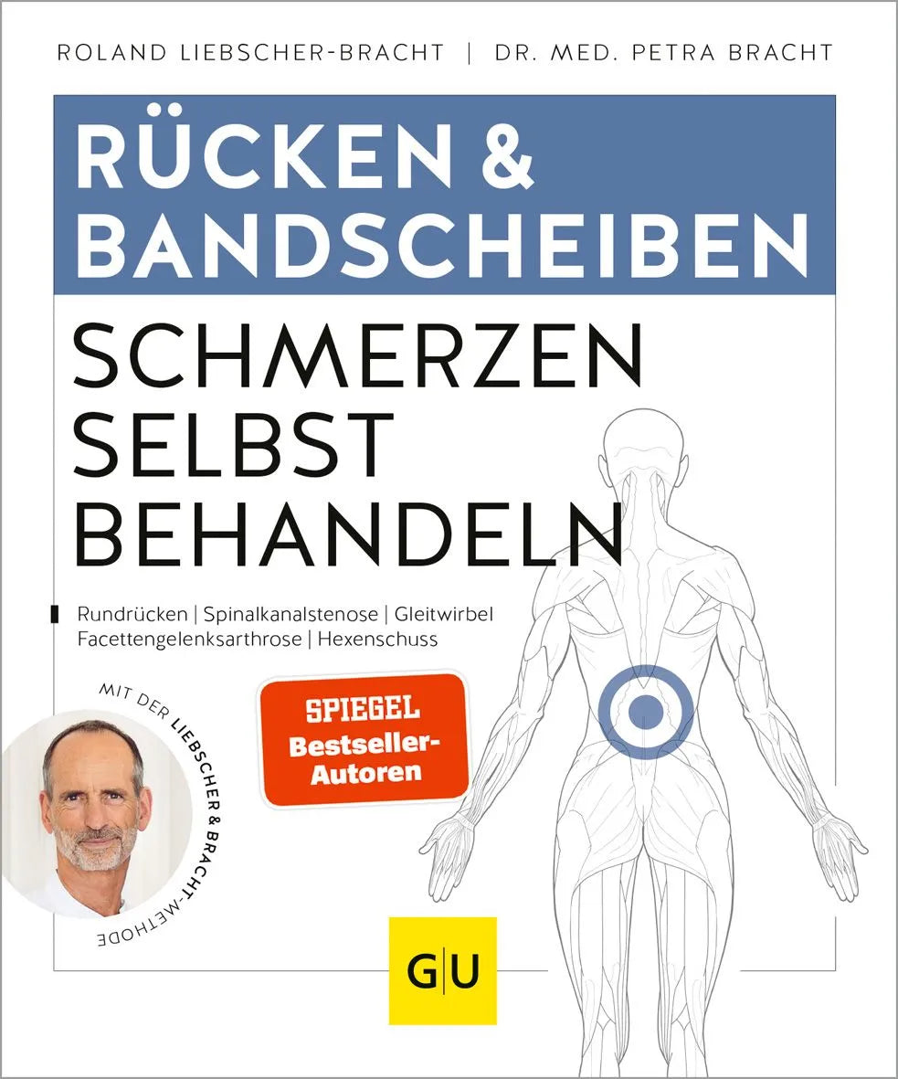 Cover: Rücken & Bandscheiben Schmerzen selbst behandeln (Paperback) von Petra Bracht
