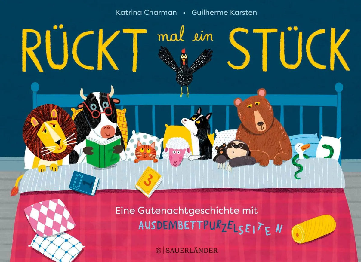 Cover: Rückt mal ein Stück (Hardcover) von Katrina Charman