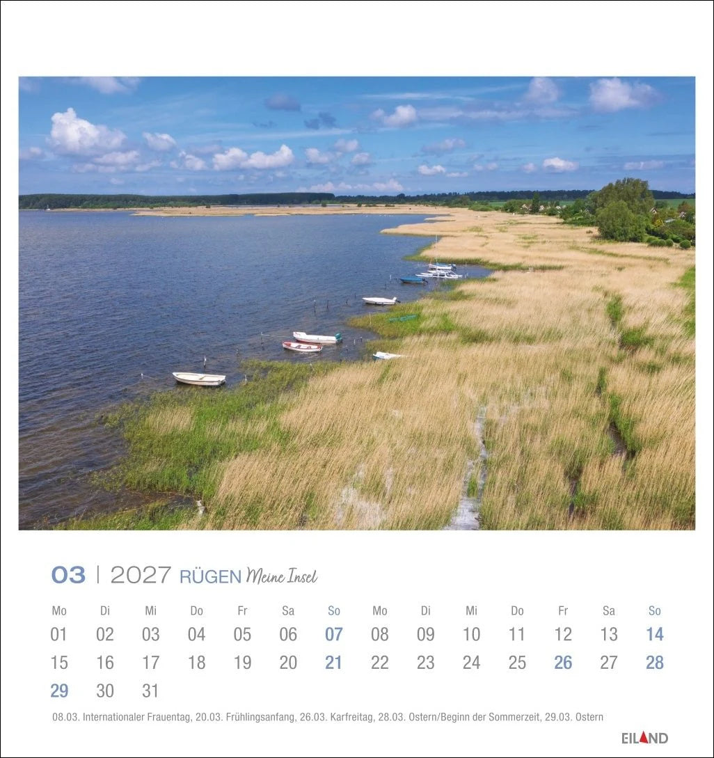 Rügen Postkartenkalender 2027 - Meine Insel – Ansicht